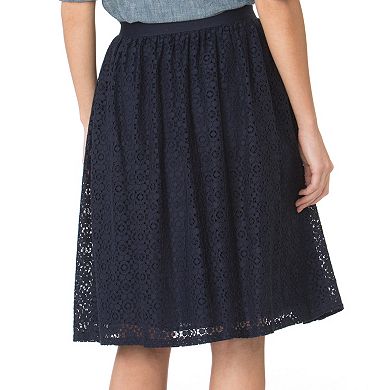Women's Chaps Lace Skirt
