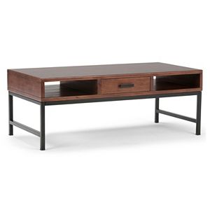 Simpli Home Riordan 1-Drawer Coffee Table