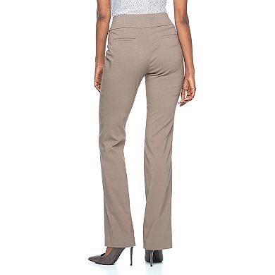 Women's Apt. 9® Brynn Midrise Pull-On Bootcut Dress Pants