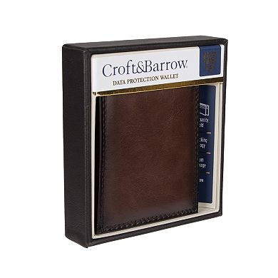Men's Croft & Barrow® RFID-Blocking Extra-Capacity Slimfold Wallet