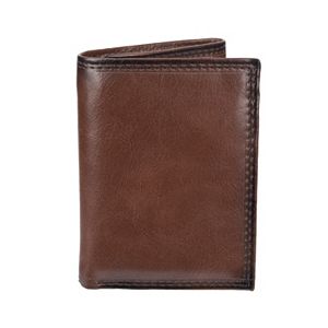 Men's Croft & Barrow® RFID-Blocking Zippered Trifold Wallet