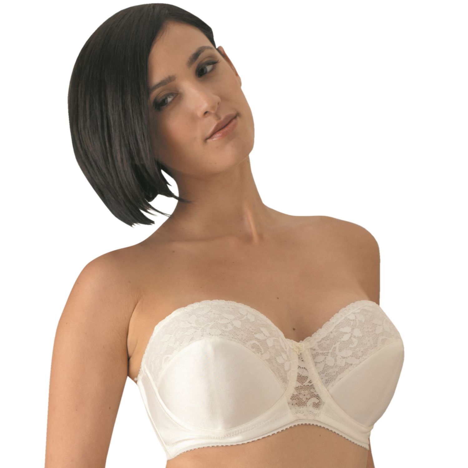 full figure strapless bras