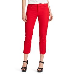 Womens Red Crops & Capris - Bottoms, Clothing | Kohl's