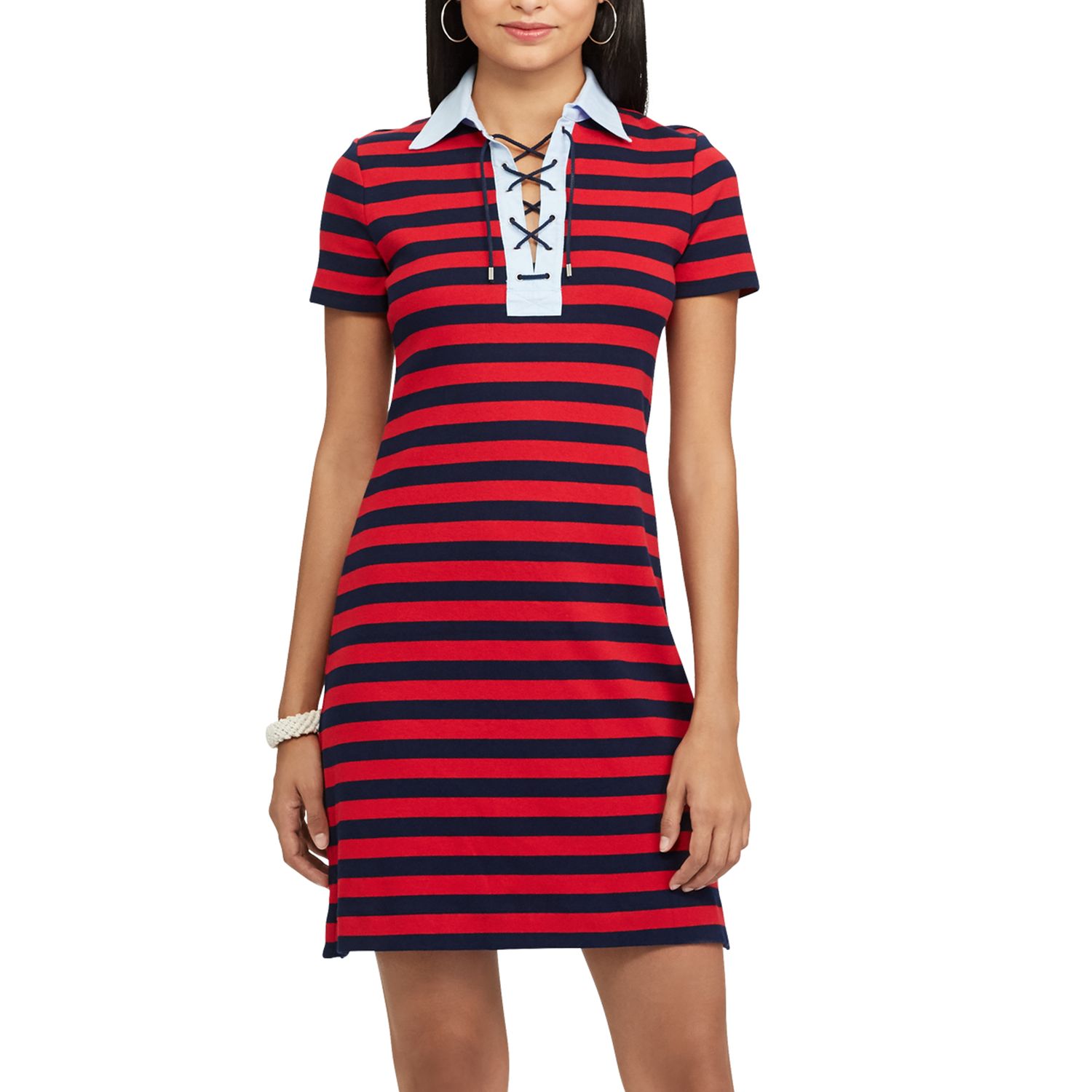 woman polo dress