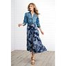 Women's Chaps Tiered Maxi Skirt 
