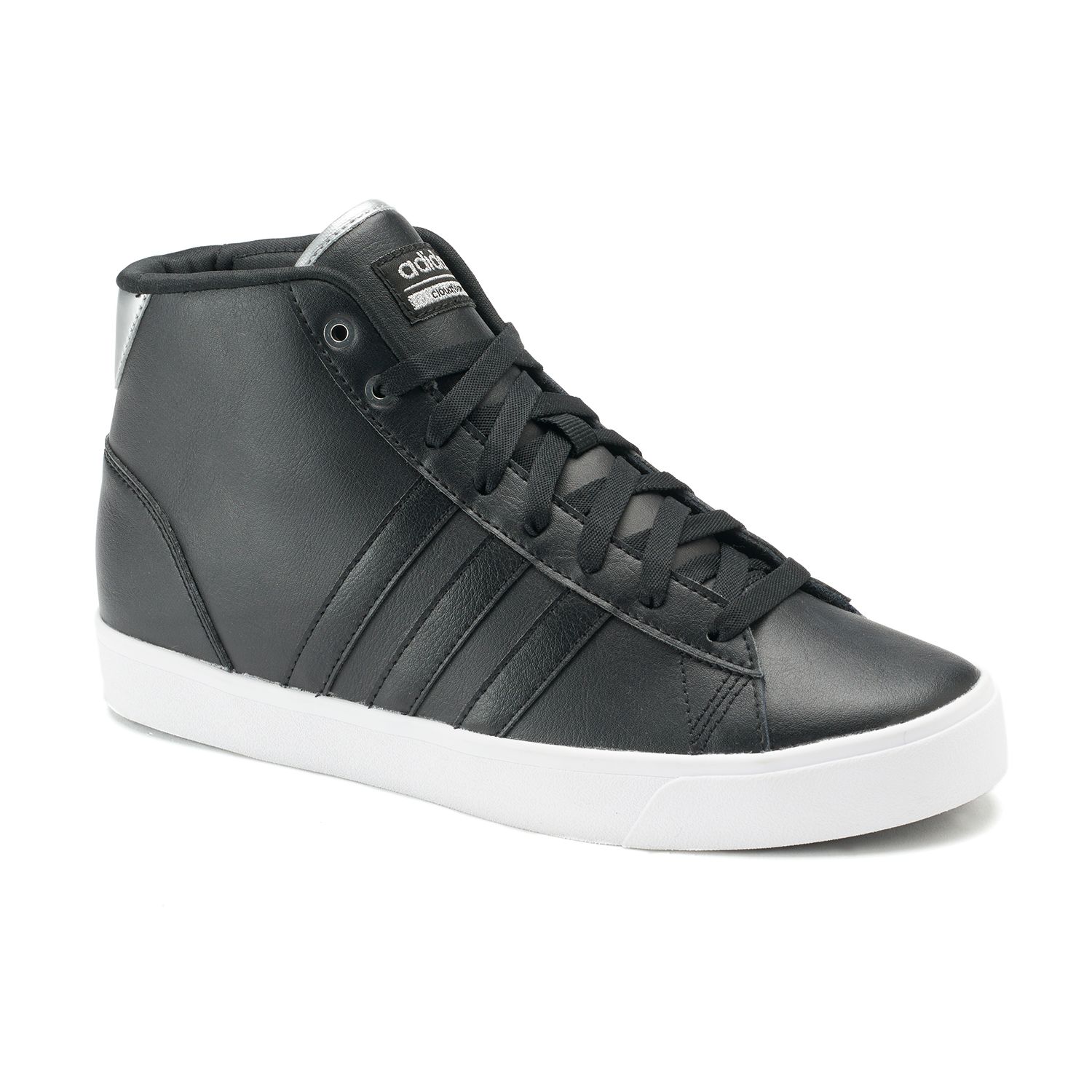 adidas cloudfoam daily qt mid sneaker