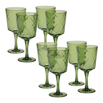Certified International 8 pc Goblet Set