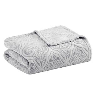 Madison Park Isabella Textured Ultra Plush Blanket