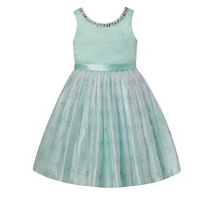 Girls 7-16 & Plus Size American Princess Rhinestone Embellished Dress