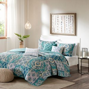 Madison Park 6-piece Daphne Coverlet Set