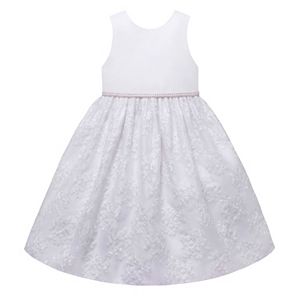 Girls 7-12 American Princess Pearl Waist Embroidered Skirt Dress
