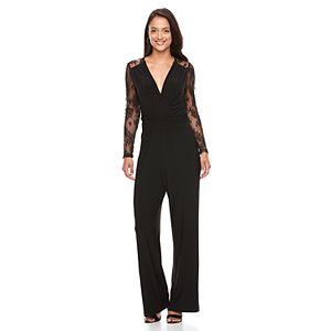 Women's Scarlett Lace Wide-Leg Jumpsuit