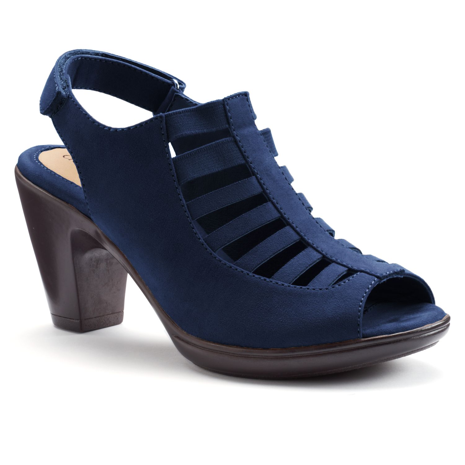 croft & barrow baron women's ortholite high heel ankle boots