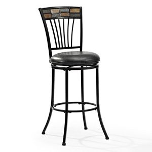 Crosley Furniture Templeton Swivel Bar Stool