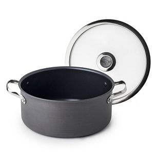 Revere Clean Pan 5-qt. Hard-Anodized Aluminum Nonstick Dutch Oven with Lid