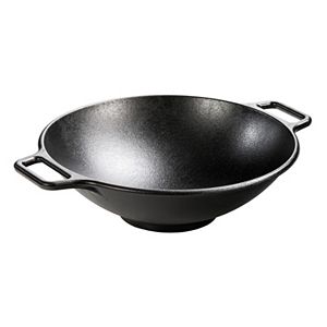 Lodge Logic 14-in. Cast-Iron Wok