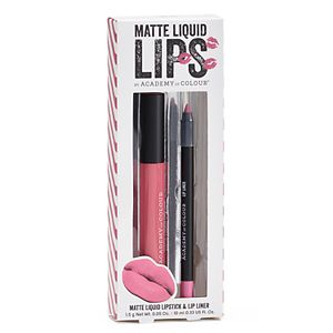 Academy of Colour 2-pc. Matte Liquid Lips