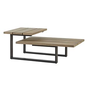 INK+IVY Delano 2-Tier Coffee Table