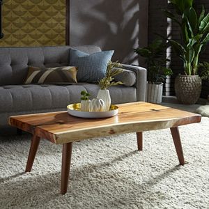 INK+IVY Wood Coffee Table