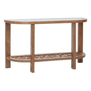 INK+IVY Crackle Console Table