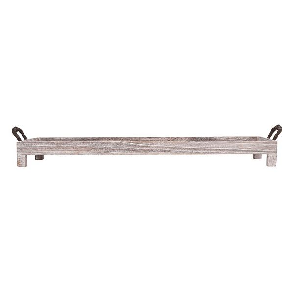 Pomeroy Washed Wood Decorative Tray Table Decor