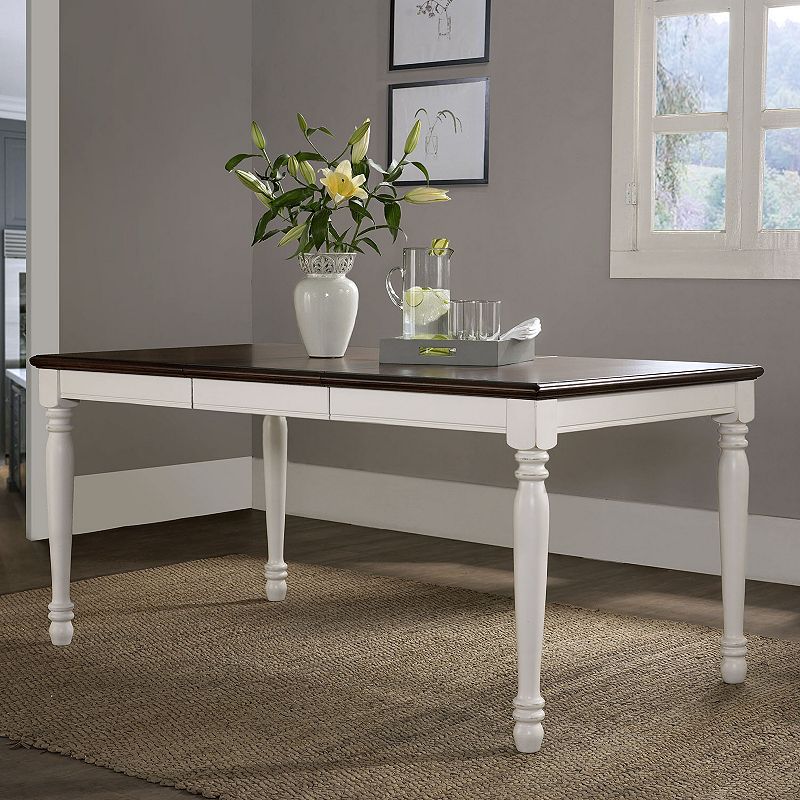Crosley Furniture Shelby Dining Table & Leaf 2-piece Set, White