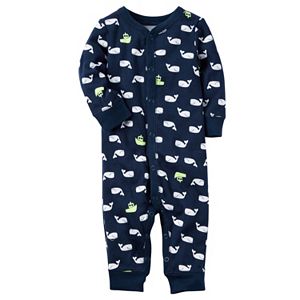 Baby Boy Carter's Print One-Piece Pajamas