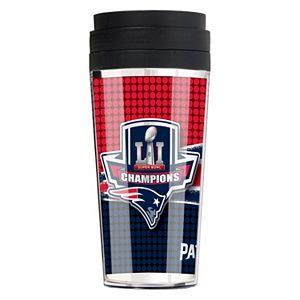 New England Patriots Super Bowl LI Champions Acrylic Tumbler
