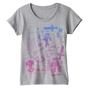 Girls 7-16 Minecraft Creeper 