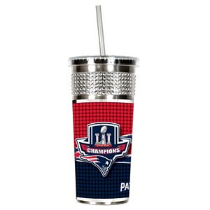 New England Patriots Super Bowl LI Champions Bling Tumbler