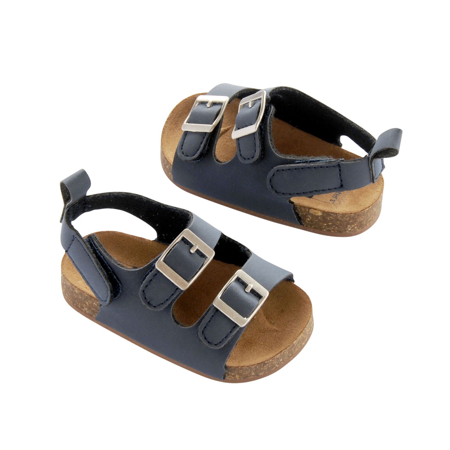 double buckle baby sandals