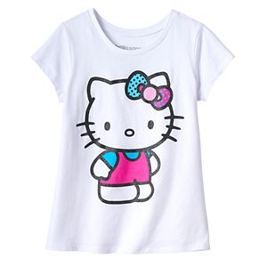 Girls 7-16 Hello Kitty® Glitter Tee