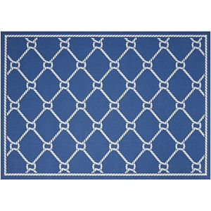 Waverly Sun N' Shade Rope Lattice Indoor Outdoor Rug