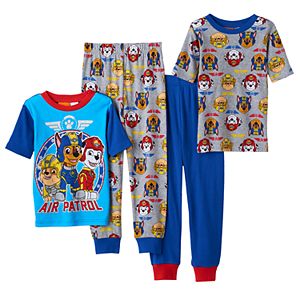 Boys 4-8 Paw Patrol 4-Piece Pajama Set