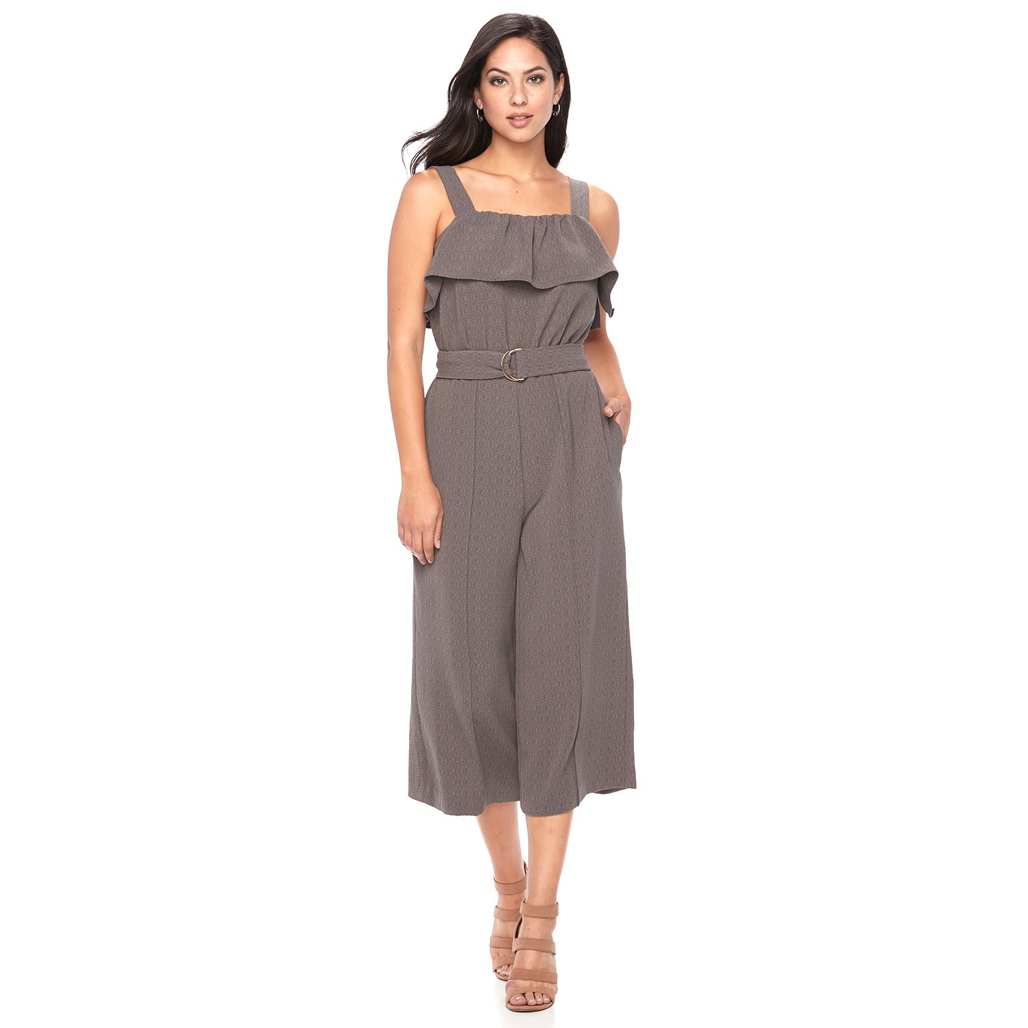 apt 9 ruffle jumpsuit
