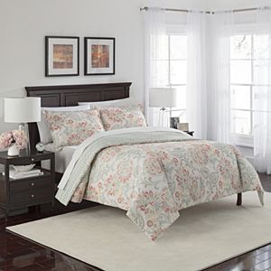 Marble Hill 3-piece Carlisle Reversible Comforter Set