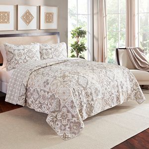Marble Hill 3-piece Torrey Reversible Quilt Set