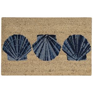 Waverly Greetings Trio Shells Coir Doormat