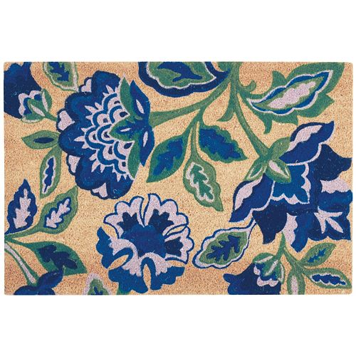 Waverly Greetings Katia Work Floral Coir Doormat