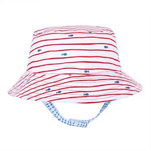 Baby Boy Jumping Beans® Reversible Nautical Bucket Hat