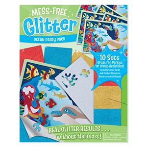Melissa & Doug Mess-Free Glitter Ocean Party Pack
