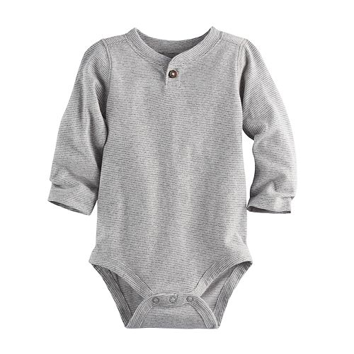 Baby Boy Jumping Beans® Henley Bodysuit
