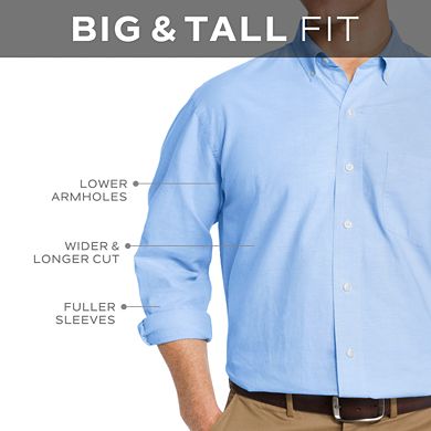 Big & Tall IZOD Sport Flex Button-Down Shirt