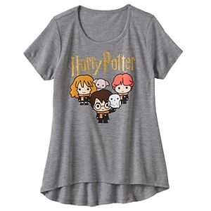 Girls 7-16 Harry Potter, Hermione Granger & Ron Weasle Group Tee