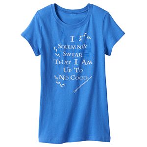 Girls 7-16 Harry Potter Marauder's Map Tee