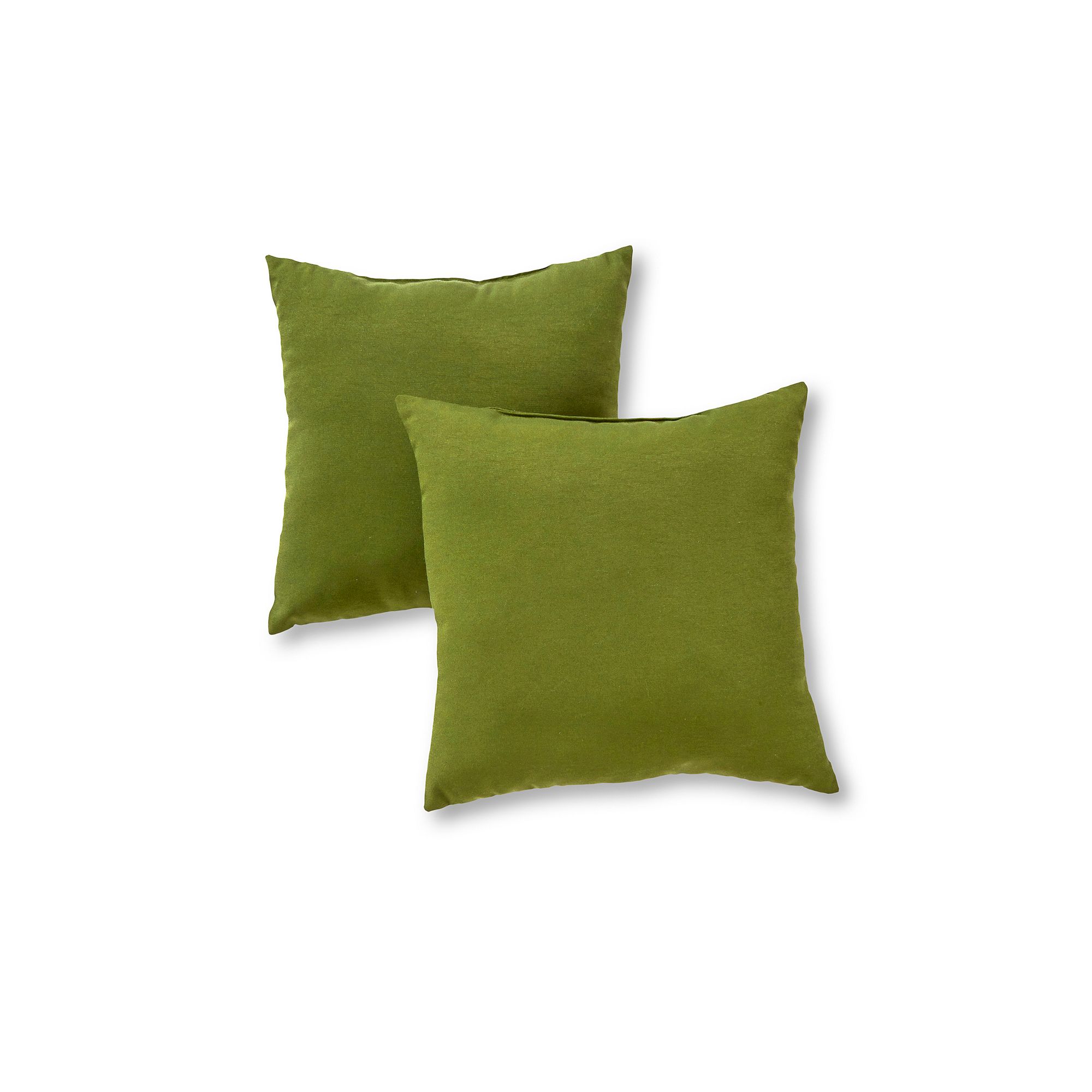 Greendale Home Fashions 2-pack Outdoor Throw Pillow, Hunter Green