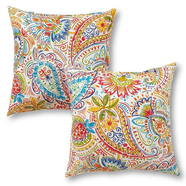 Kohls outdoor throw on sale pillows