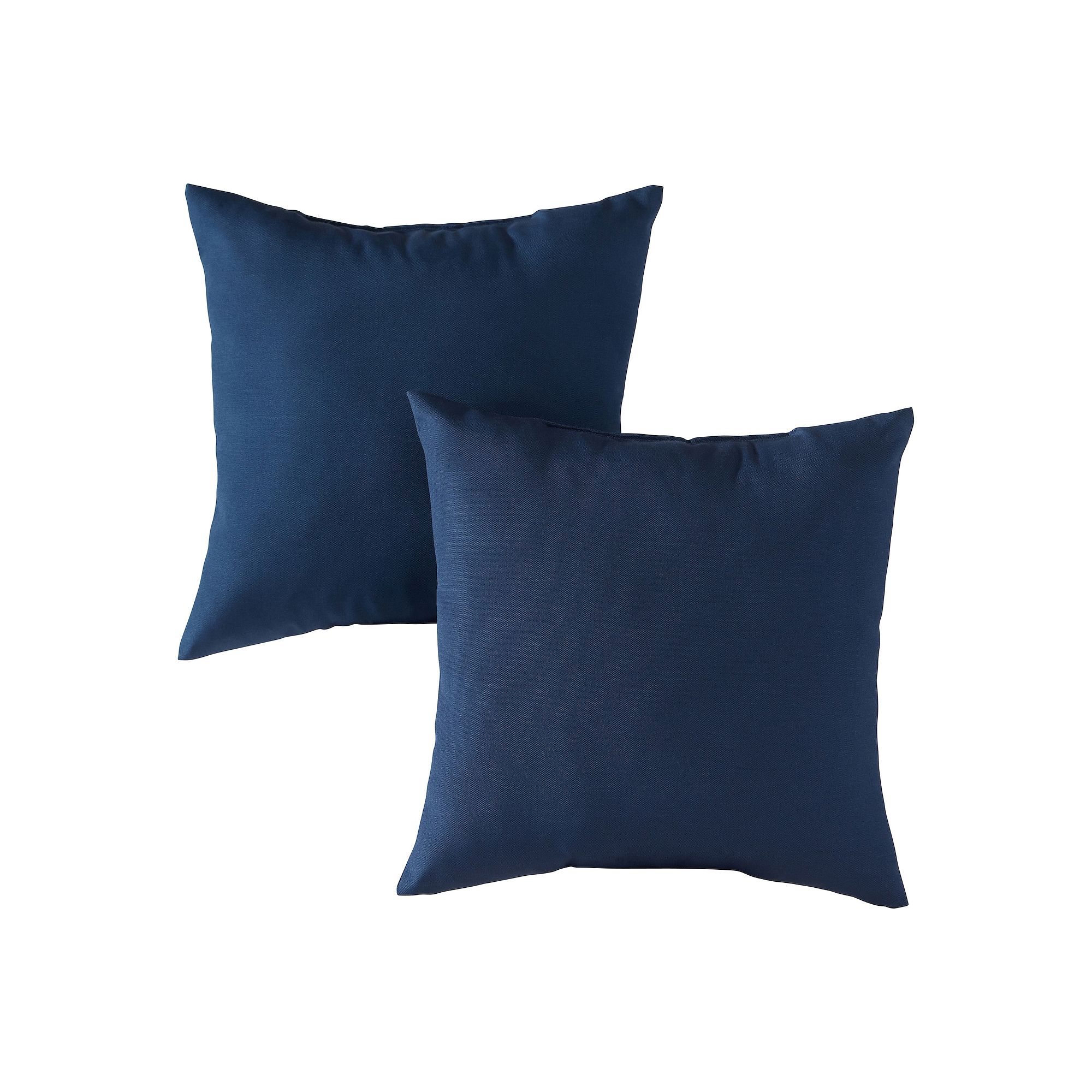 Greendale Home Fashions 2-pack Outdoor Throw Pillow, Blue