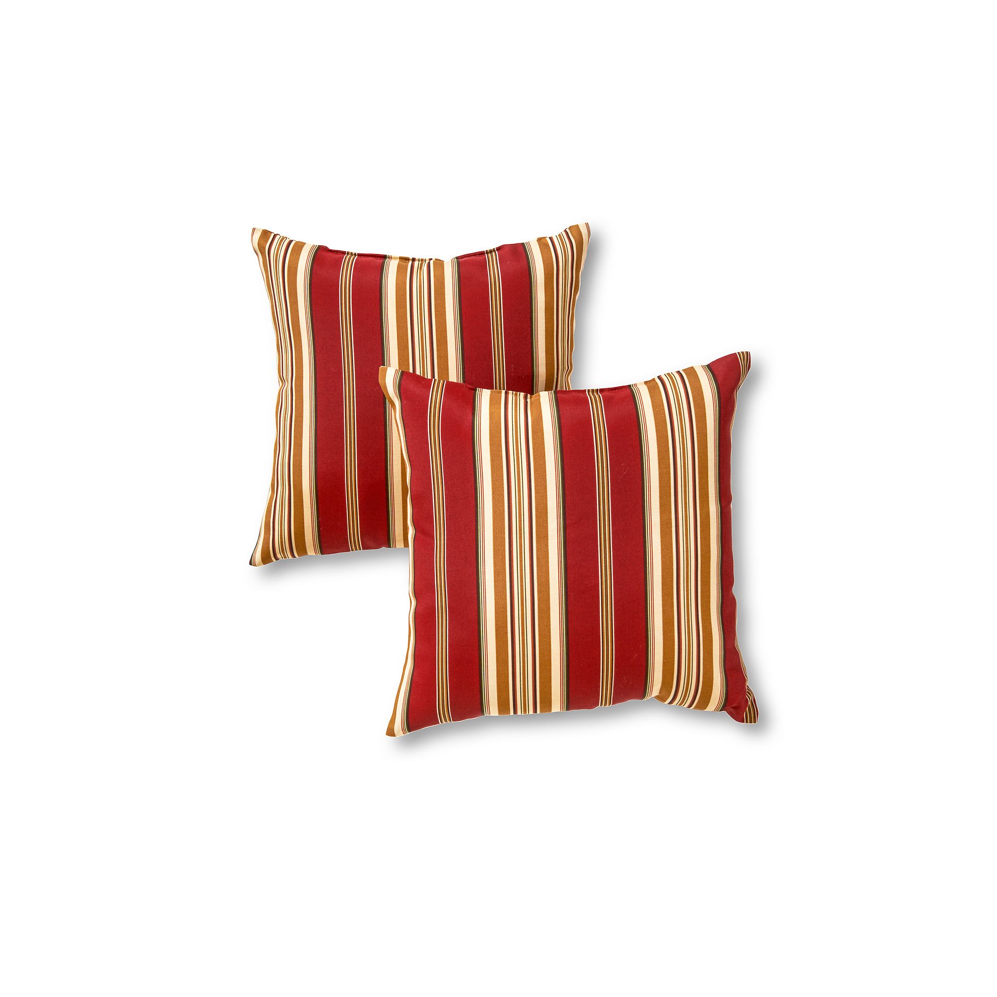 Greendale Home Fashions 2-pack Outdoor Throw Pillow, Roma Stripe