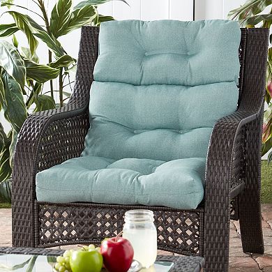 Greendale Home Fashions Outdoor High Back Chair Cushion